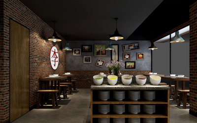 公裝設計,餐飲空間設計,小吃店、米粉店、奶茶店、連鎖店設計